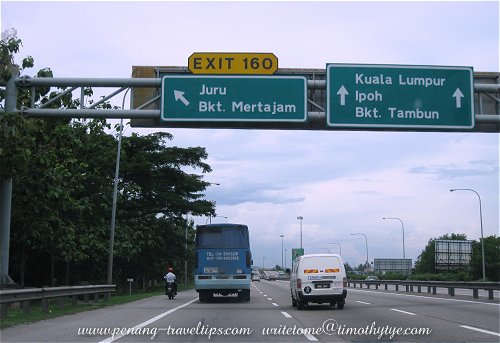 Exit 160: Juru Interchange