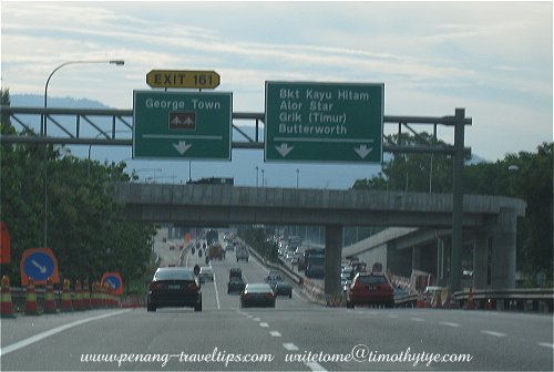 Exit 162, Penang Bridge Interchange