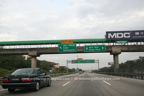 Exit 163, Seberang Jaya Interchange