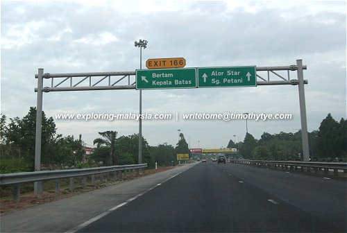 Exit 166, Bertam Interchange