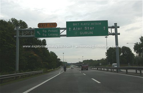 Exit 170, Sungai Petani North Interchange