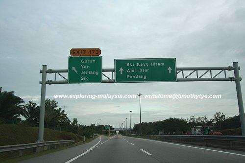 Exit 173, Gurun Interchange