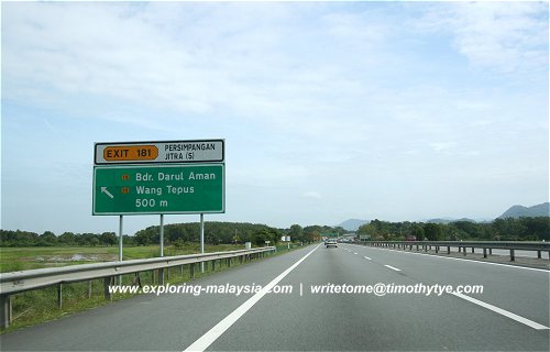 Exit 181, Jitra South Interchange