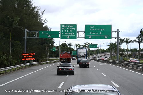 Exit 601: Shah Alam Interchange