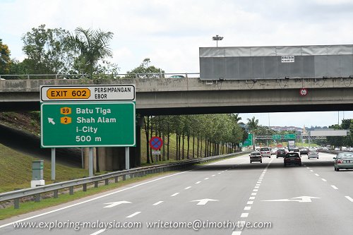 Exit 602: Ebor Interchange