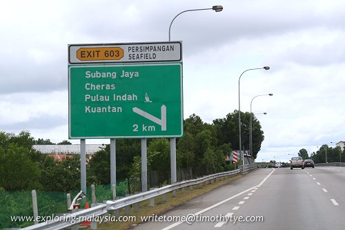 Exit 603: Seafield Interchange