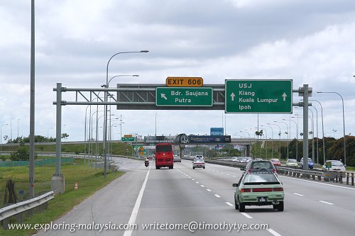 Exit 606: Bandar Saujana Putra Interchange
