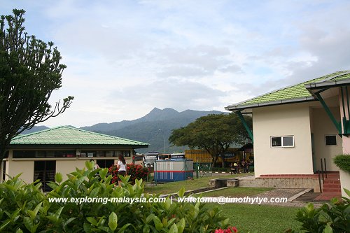 Gunung Jerai, as seen from Gurun Rest Area