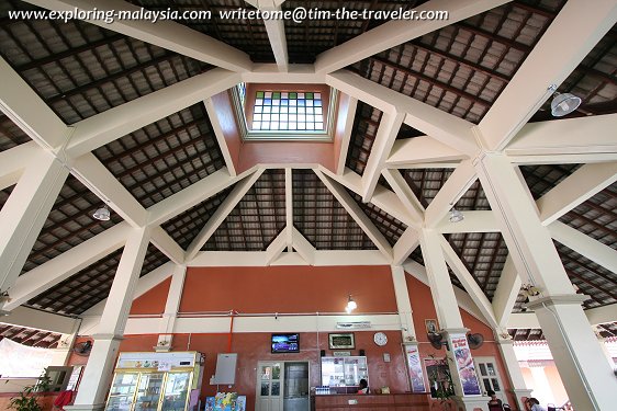 Interior of the Floating Restaurant