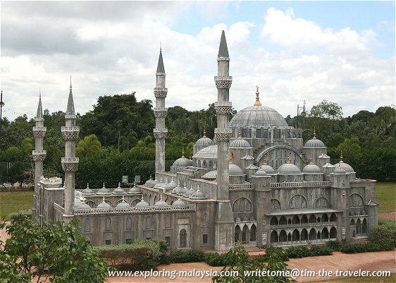 Replica of Süleyman Mosque at Taman Tamadun Islam, Kuala Terengganu