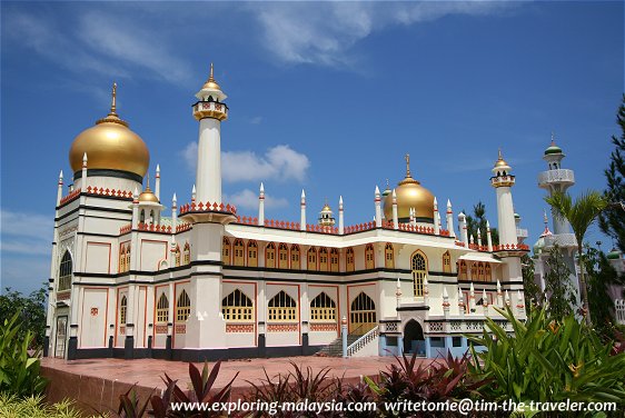Replica of Sultan Mosque at Taman Tamadun Islam, Kuala Terengganu
