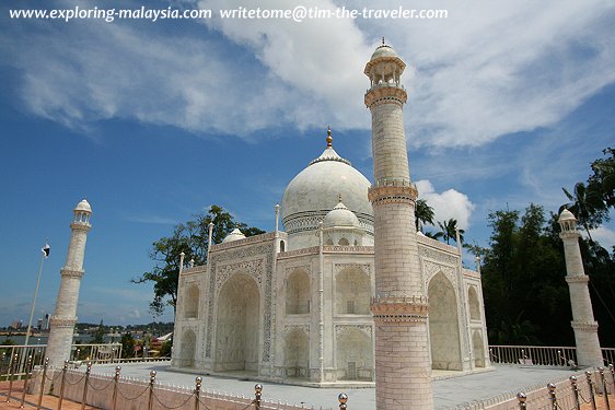 Replica of the Taj Mahal at Taman Tamadun Islam, Kuala Terengganu