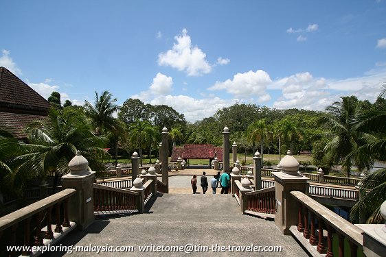 Grand staircase of the Terengganu State Museum