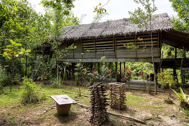 A traditional dwelling, Monopiad Cultural Village
