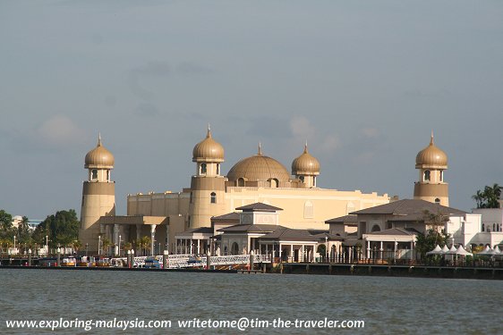 The TTI Convention Centre, as seen from the Terengganu River