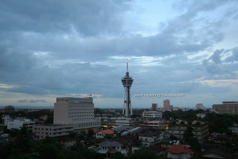 Alor Setar pada waktu senja