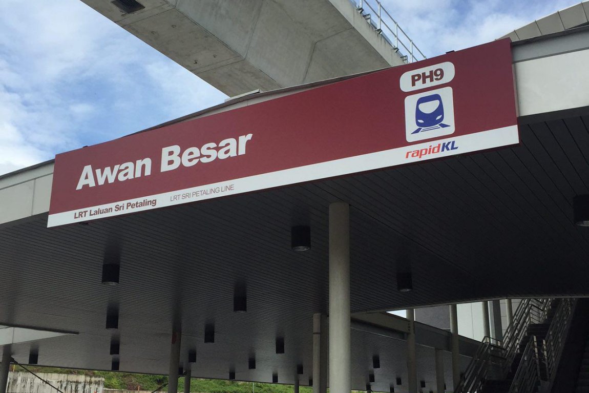 Awan Besar LRT Station