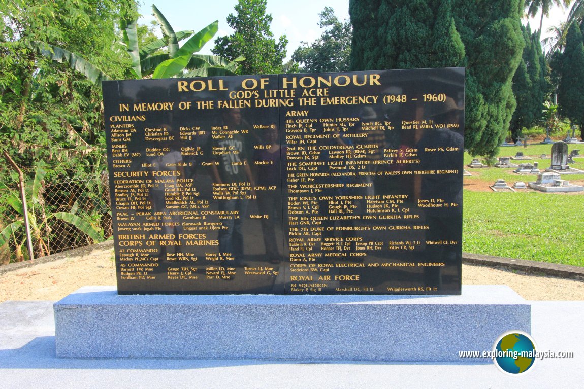 Batu Gajah Anglican Christian Cemetery