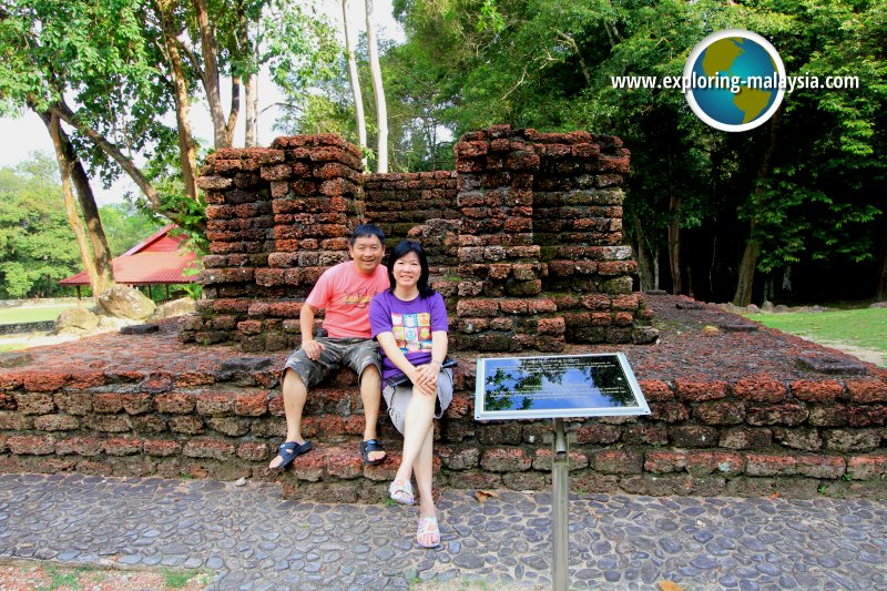 Timothy Tye & Goh Chooi Yoke at Candi Bendang Dalam