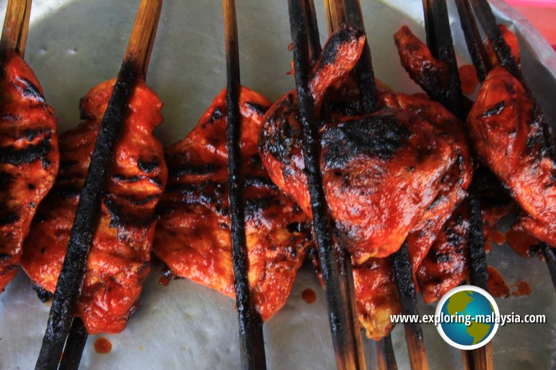 Charred barbecue chicken Semeling