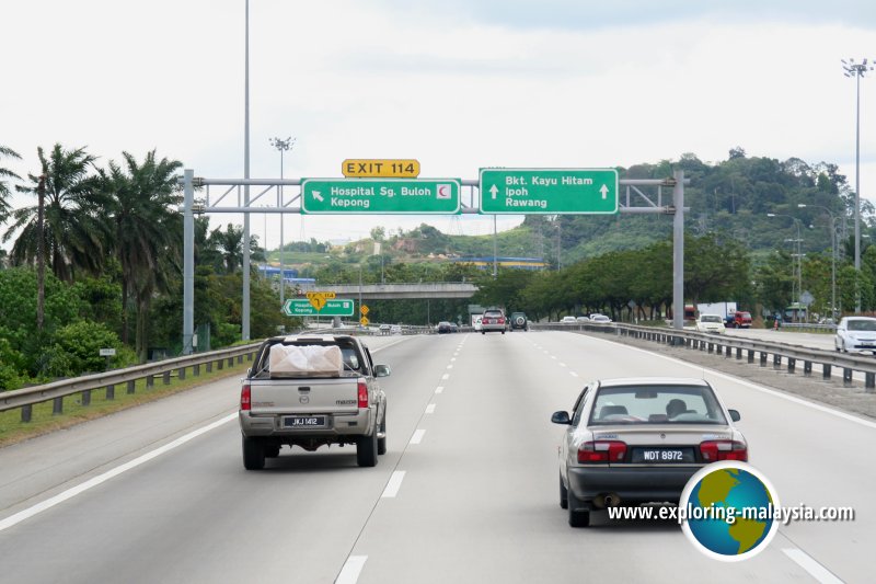 Exit 114, Sungai Buloh North Interchange