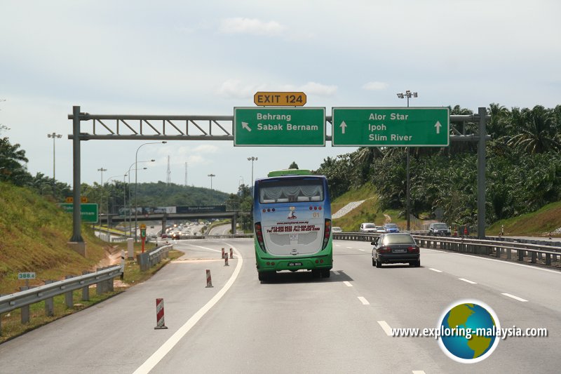 Exit 124, Behrang Interchange