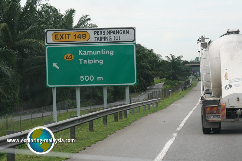 Exit 148: Taiping North Interchange