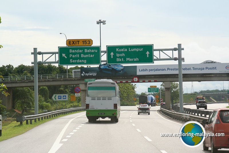 Exit 153: Bandar Baharu Interchange