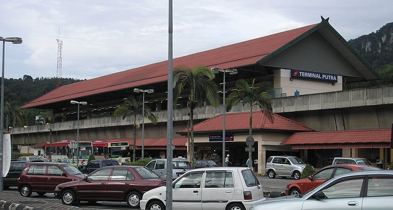 Gombak LRT Station, also known as Terminal Putra
