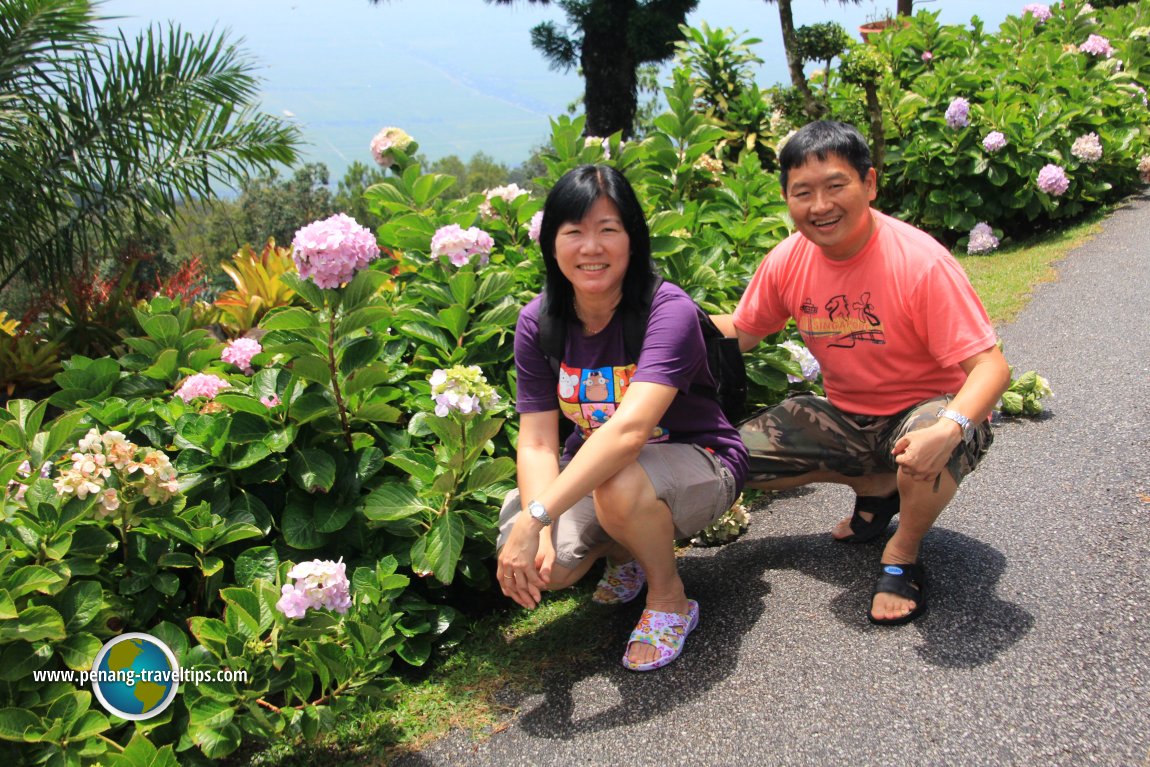Tim and Chooi Yoke at The Regency Jerai Hills Resort