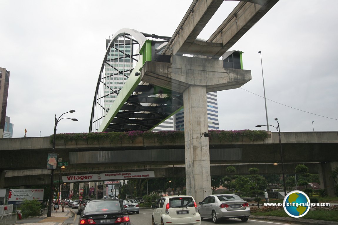 Klang River Monorail Bridge