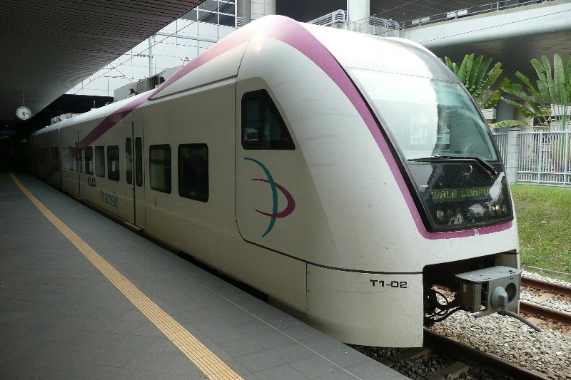 The KLIA Transit train