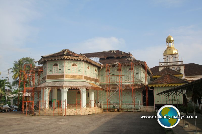 The Kota Bharu Islamic Museum undergoing restoration