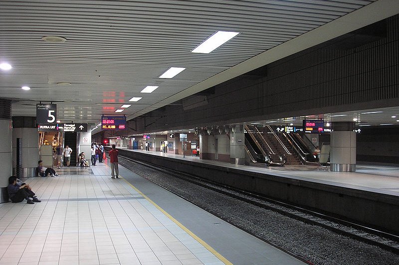 KTM Komuter Station at KL Sentral