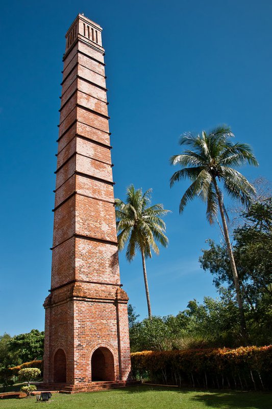 Cerobong Labuan di Colliery Fields, Labuan