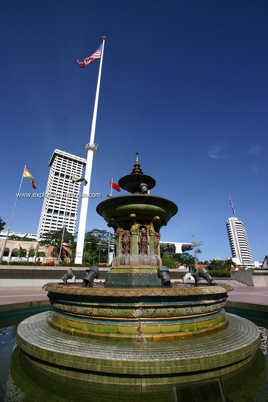 Merdeka Square fountain