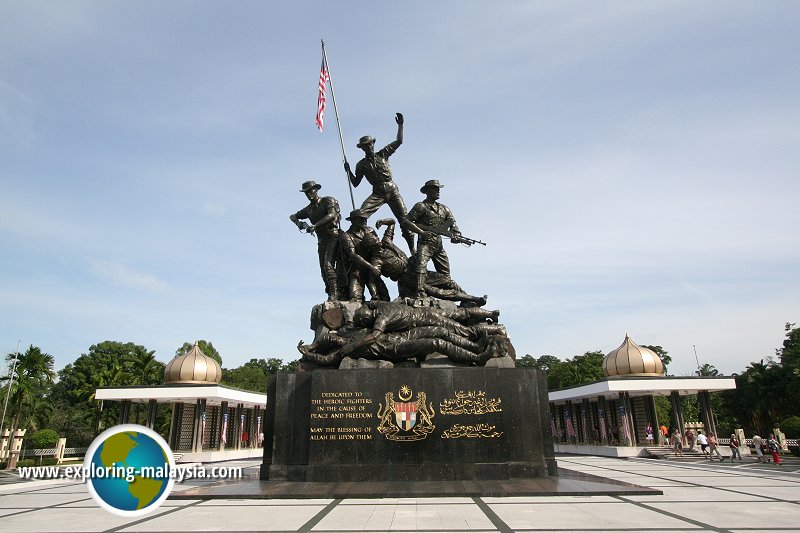 The National Monument in Kuala Lumpur