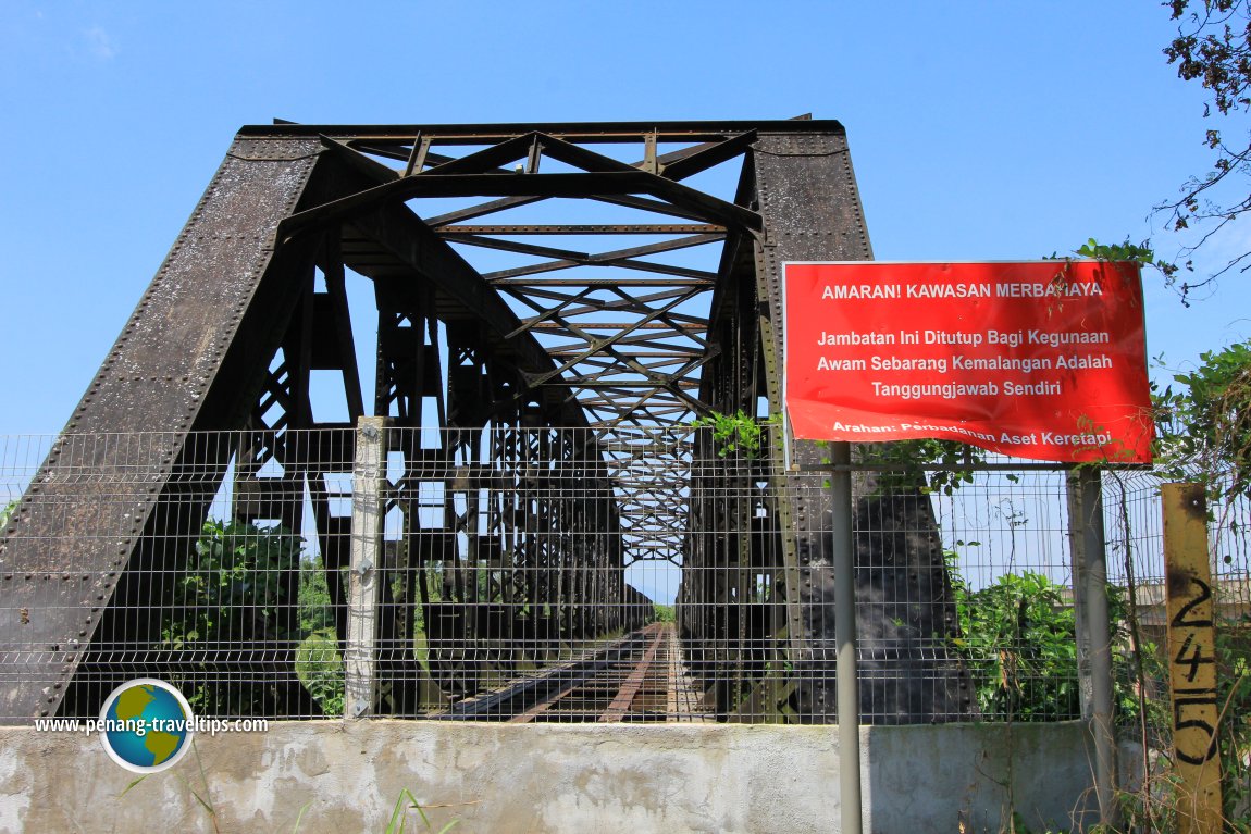 Old Muda River Railway Bridge