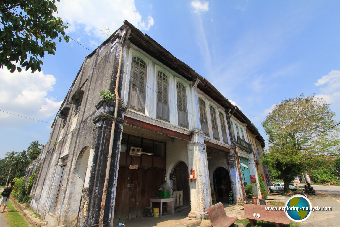 Old houses in Papan, Perak