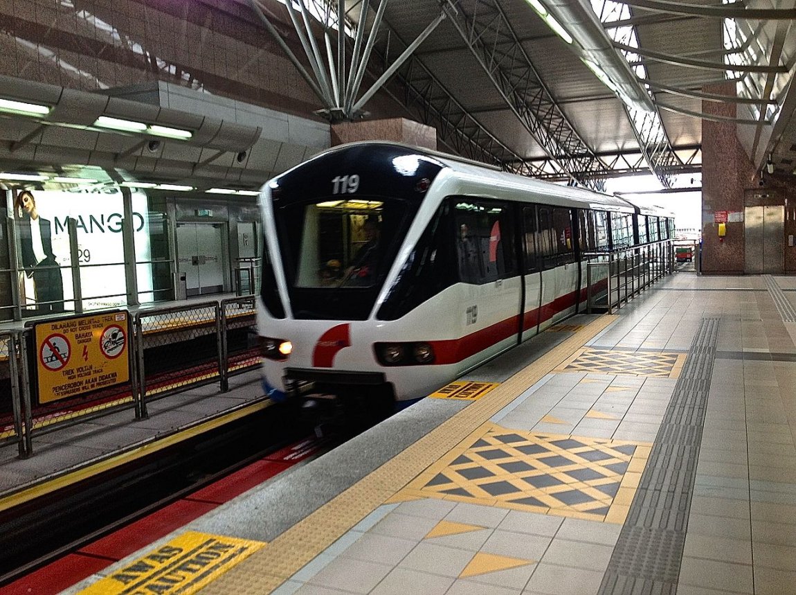 RapidKL LRT KL Sentral