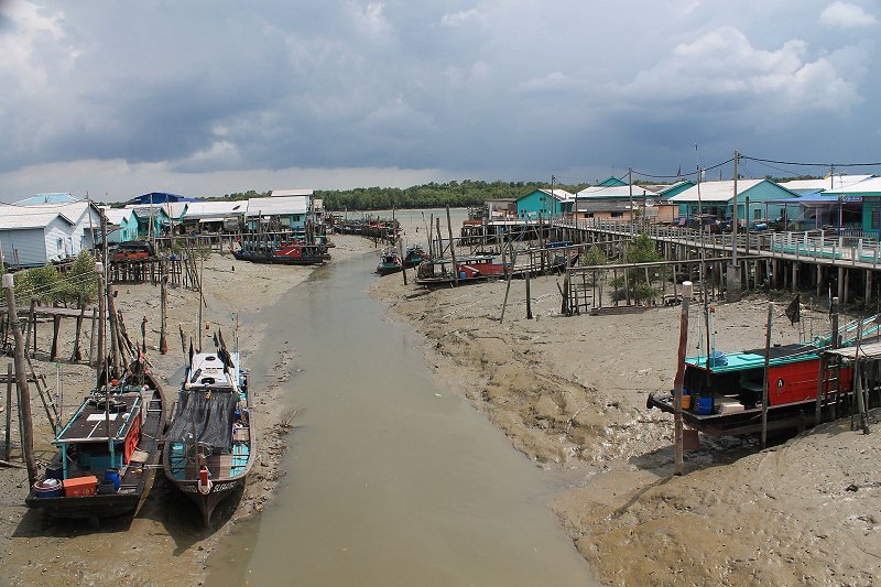 River at Pulau Ketam