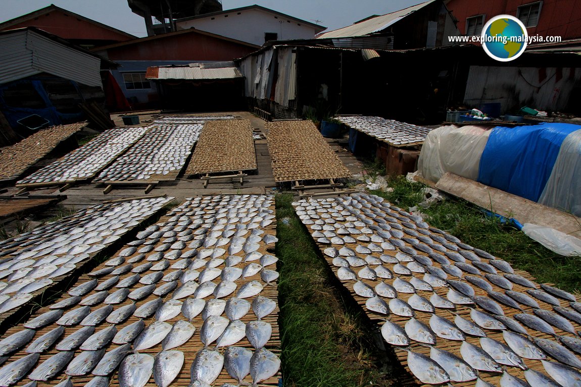 Tanjung Piandang Salted Fish Making