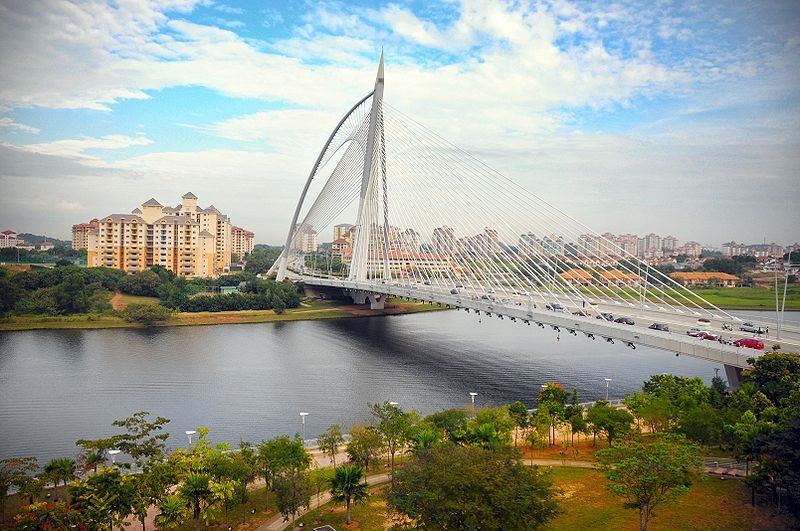 Seri Wawasan Bridge, Precinct 2, Putrajaya