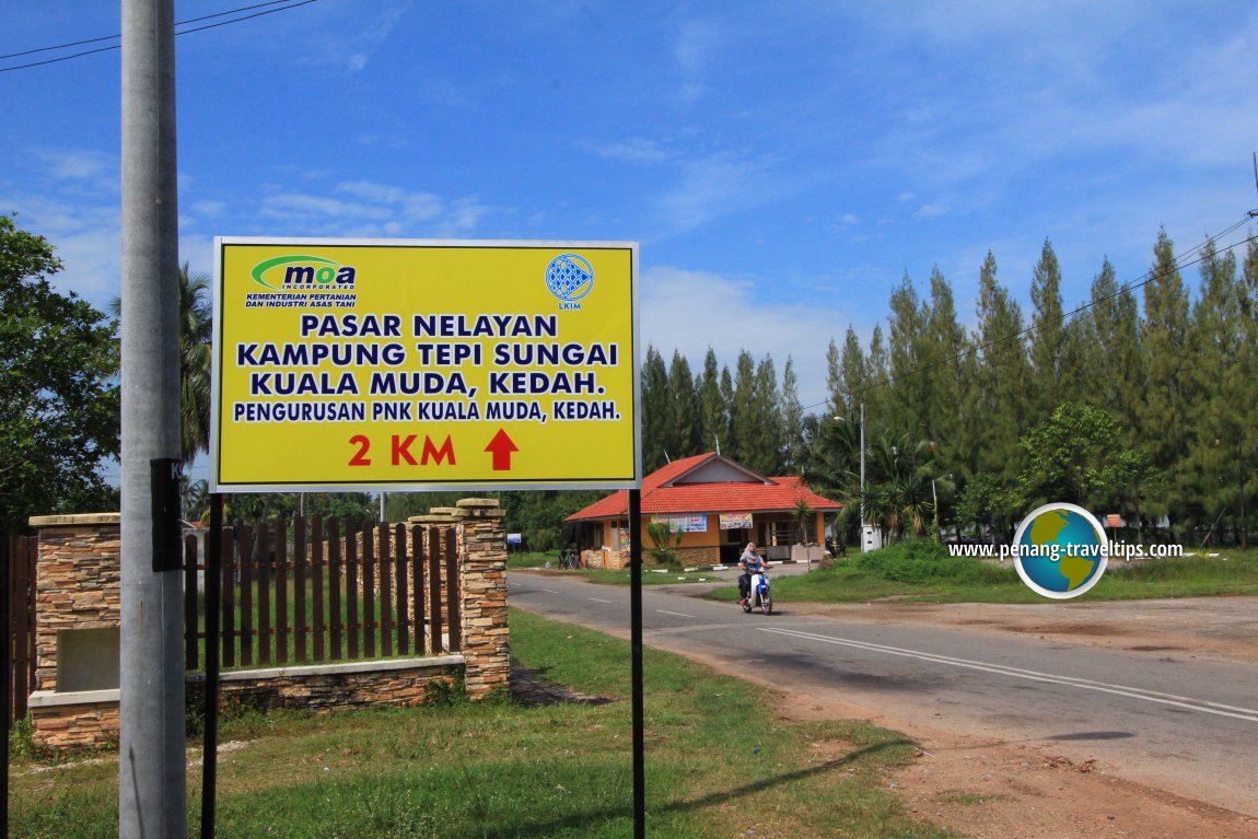 Signboard to the Whispering Market