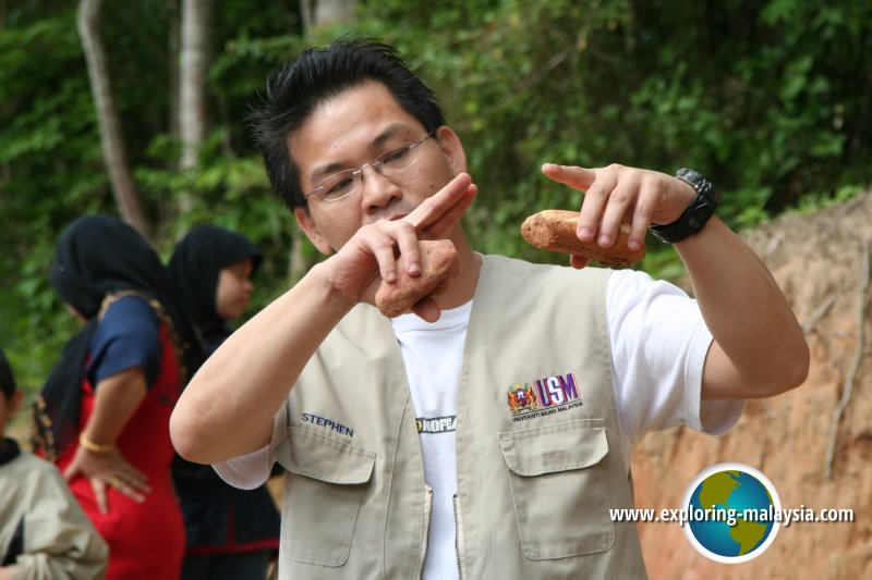 Dr Stephen Chia in Lenggong