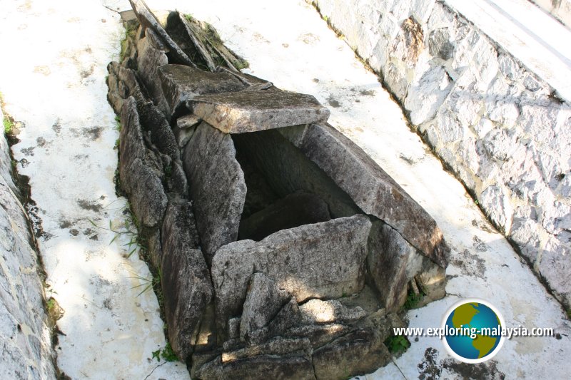 Stone Slab Grave at the Perak Museum