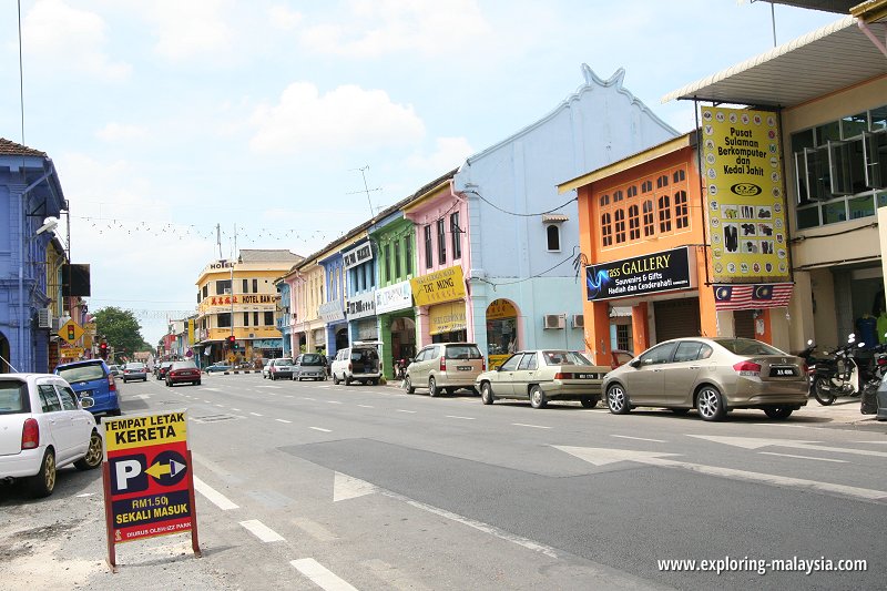 Street in Kangar Street in Kangar