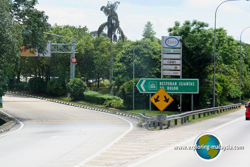 Sungai Buloh Rest Stop turn in