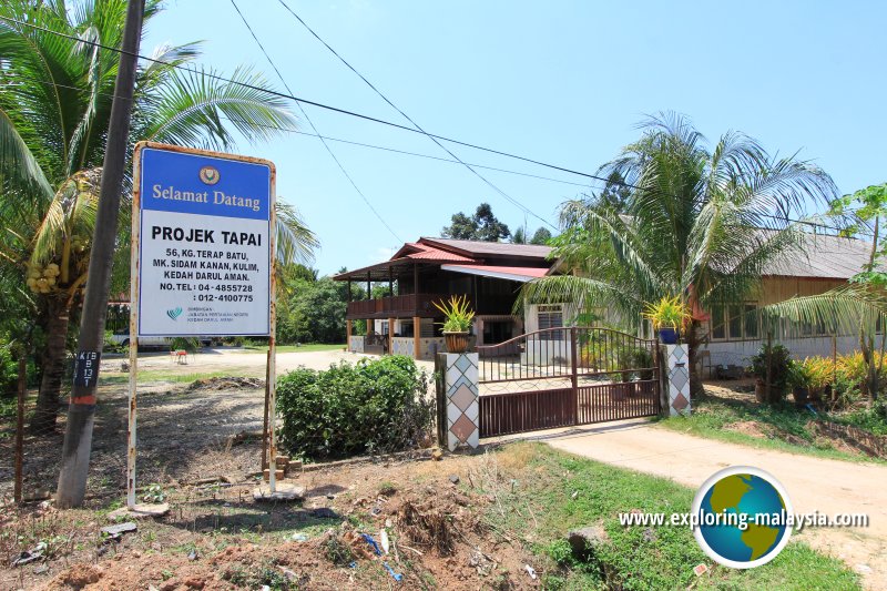 The tapai-making place at Kampung Terat Batu