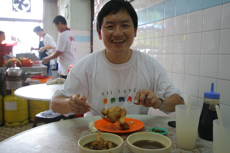 Tim at Kedai Kopi Seng Huat, Klang